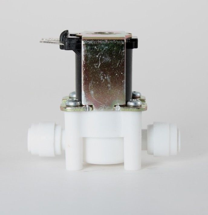 1/4" Plastic Push In Quick Connect Solenoid Valve 24 Volts DC N/C gallery