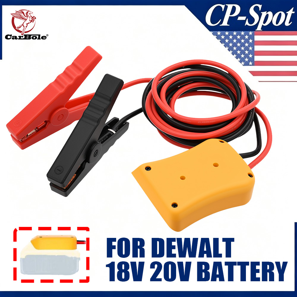 For DeWalt 18V20V Battery Charging Adapter with6Ft 12AWG Heavy Duty Jumper Cable gallery