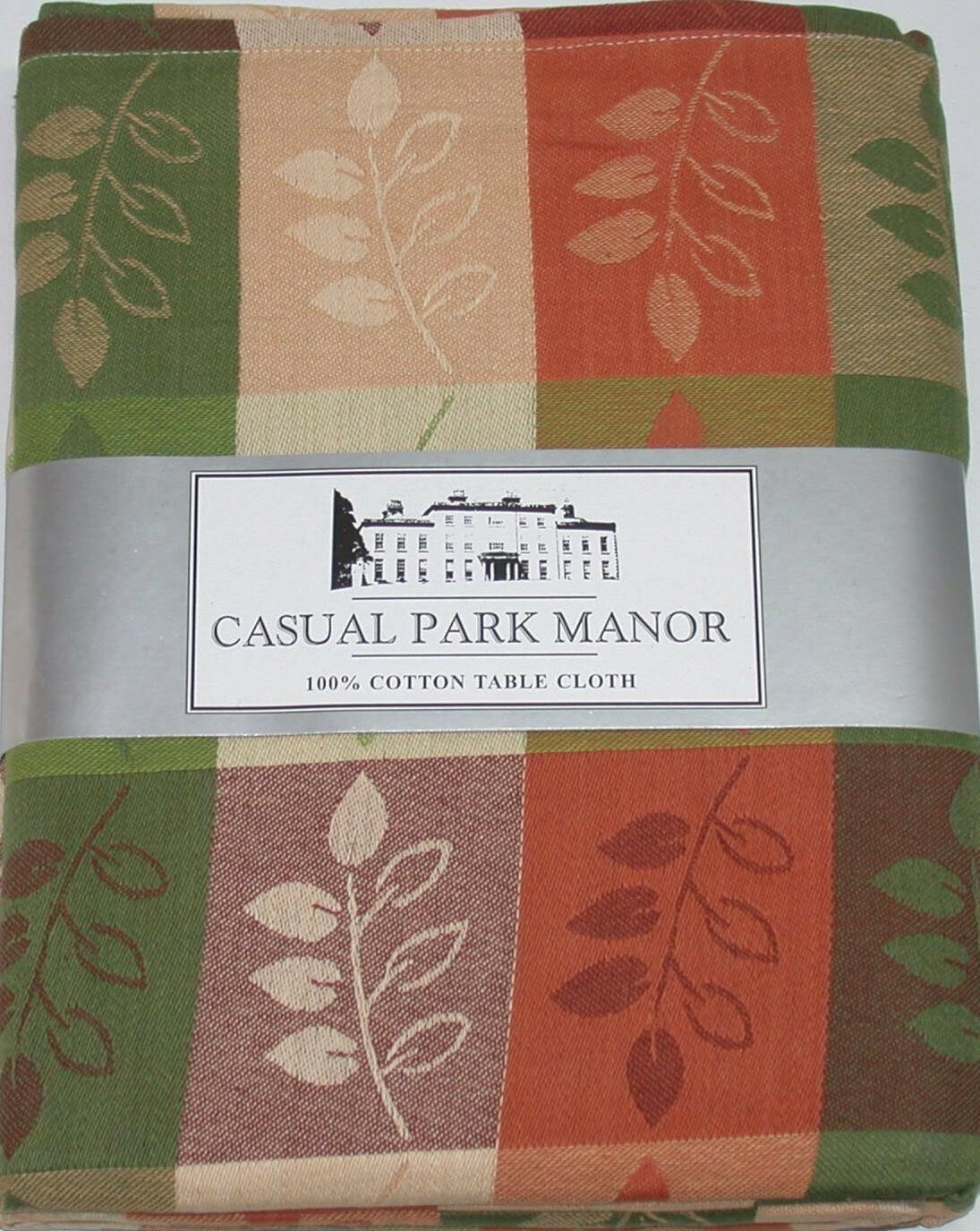 Casual Park Manor Tablecloth ~ ESPLANADE ~ 60" x 84" Rectangular **NEW** gallery