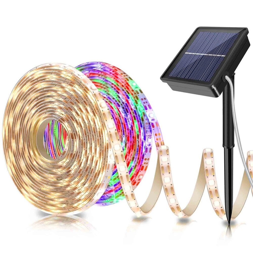 Solar LED Strip Light Flexible Lamp Outdoor Garden Home Patio 150/300 led gallery