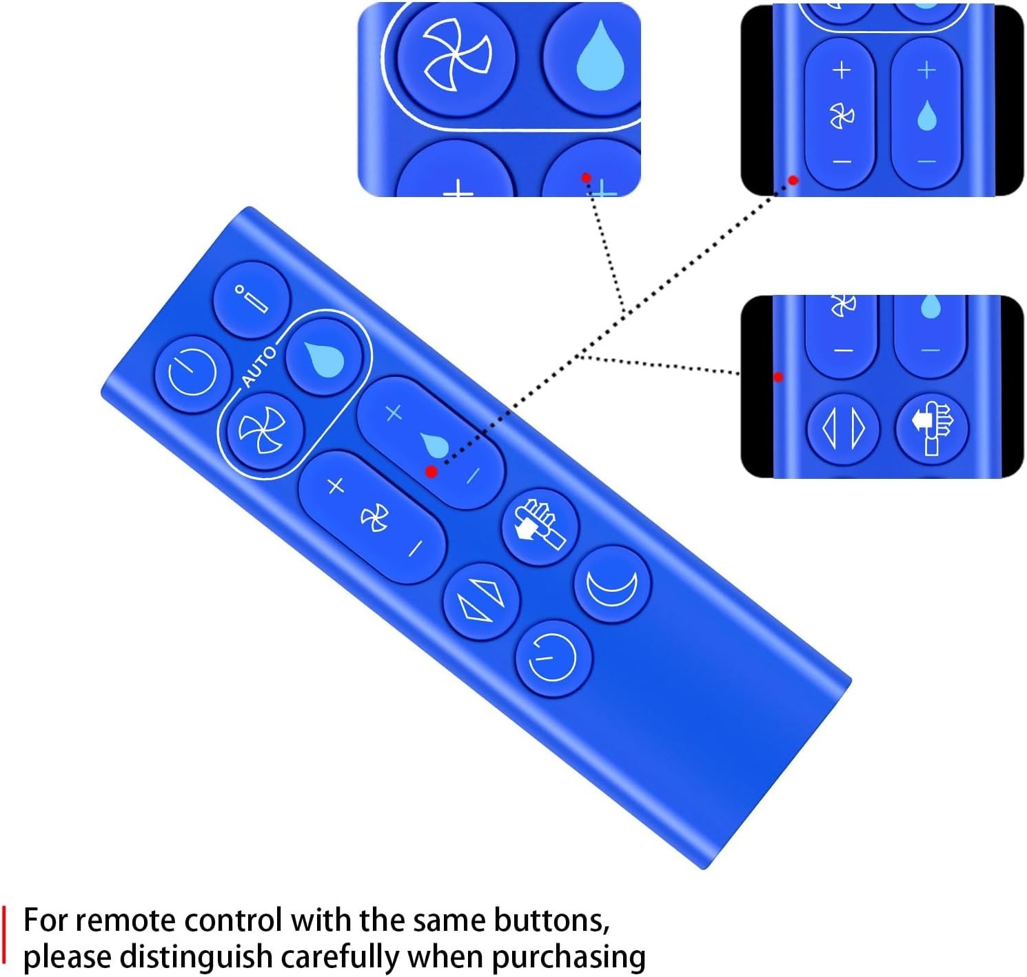 Replacement Remote Control Dyson PH01 PH02 PH04 Air Purifier Heater Tower Fan gallery