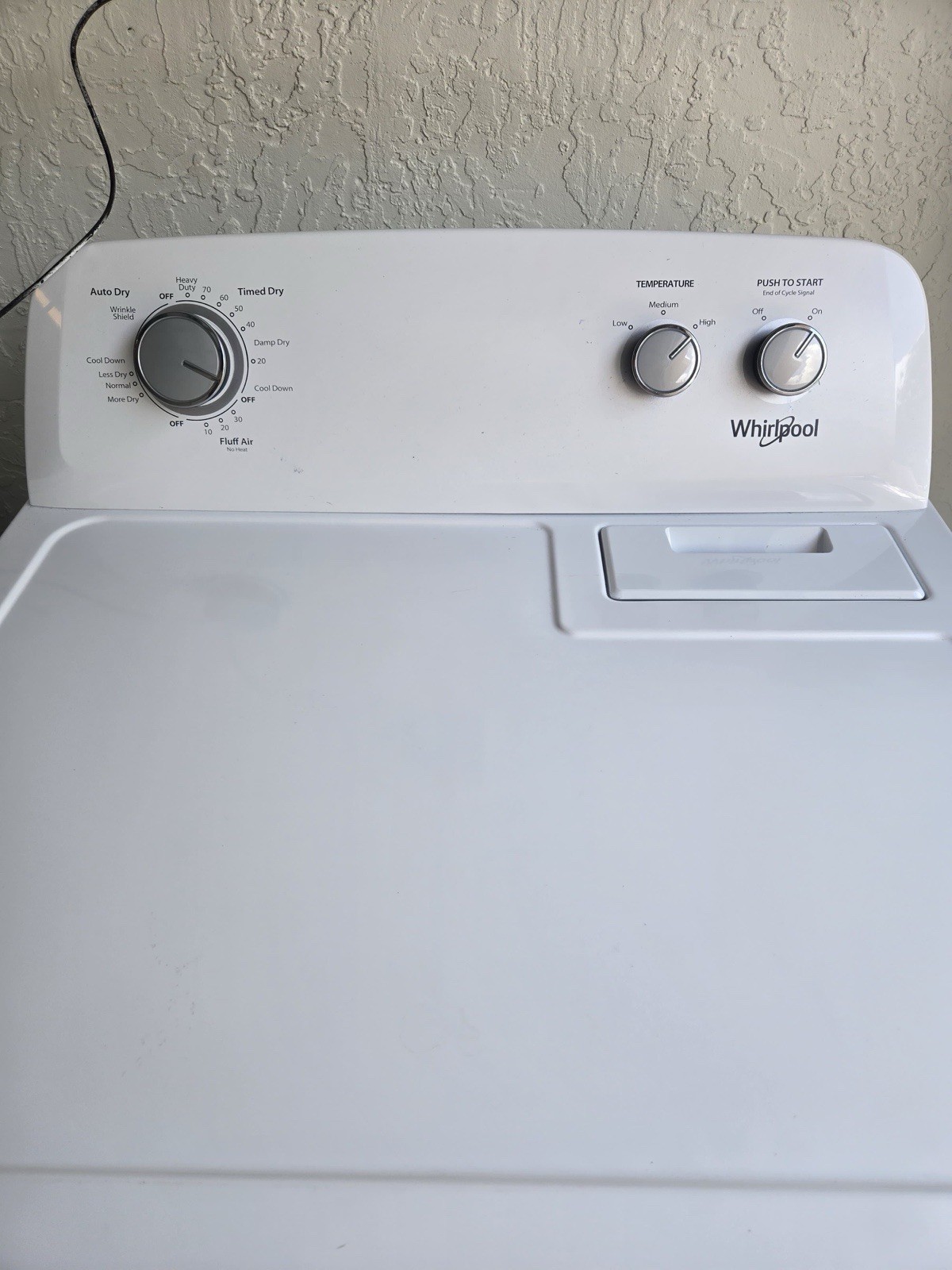 Whirlpool White Top-Loading Electric Washer & Dryer Set Freestanding gallery