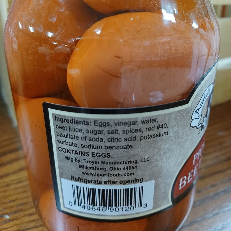 Amish Wedding Pickled Beet Eggs Ready to Eat Amish Recipe USA Made 32 Oz Jar gallery