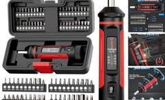 Torque Screwdriver Torque Screw Driver Wrench Driver Set, 1/4” 15-75In-lb