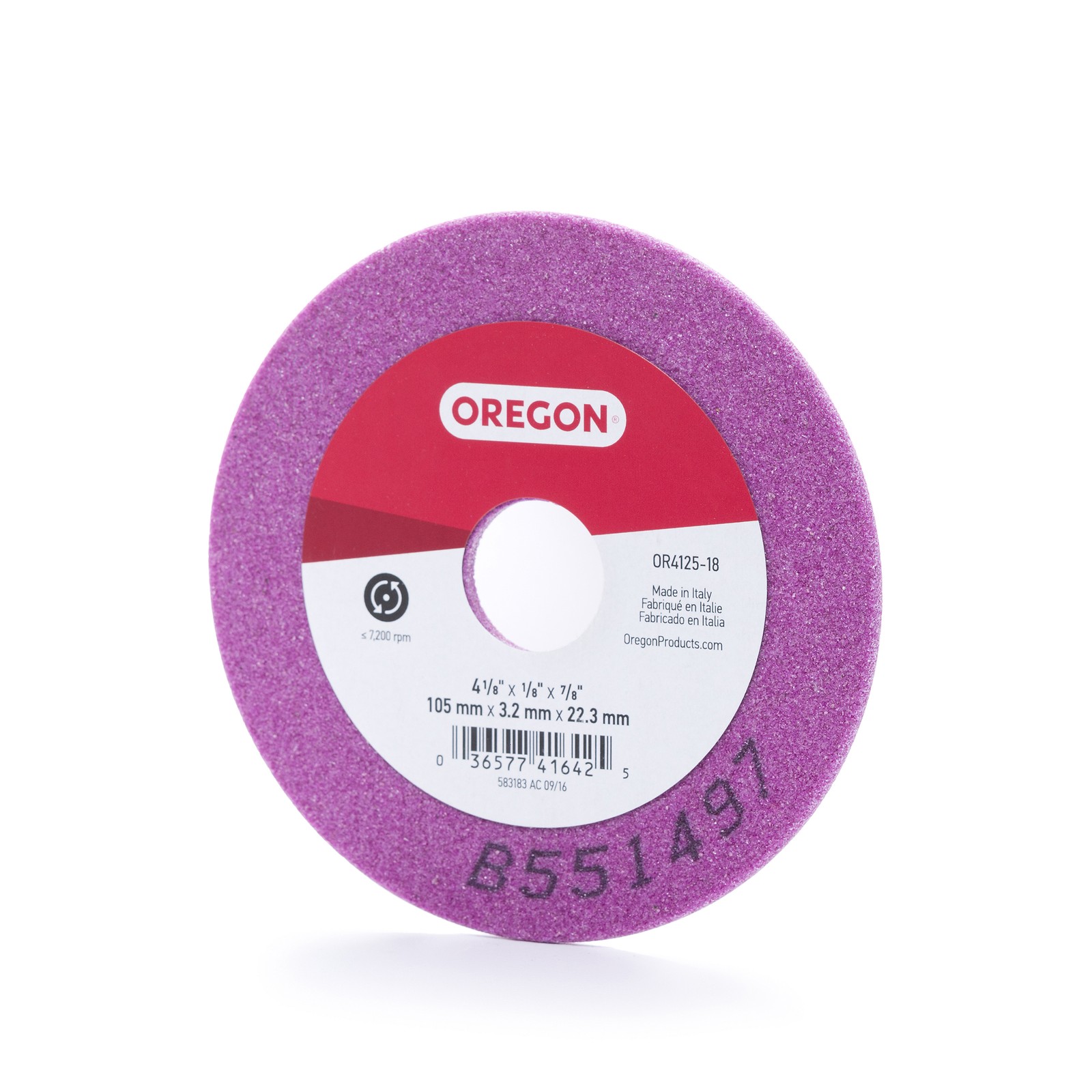 Oregon OEM OR4125-18A [27]Grinding Wheel (1/8") Card gallery