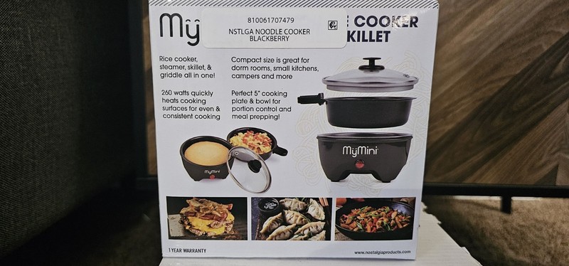 Ultimate Dorm Kitchen Bundle | NUNET 1.7L Hot Pot + MyMini Noodle Cooker/Skillet gallery