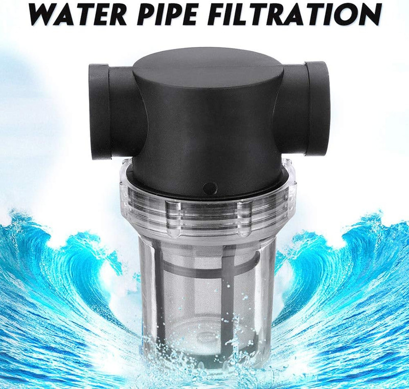 1Pcs Garden Pond 1 Inch Inline Mesh Strainer Water Pump Filter Irrigation High F gallery