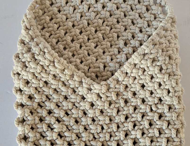 Ashland Hanging Planter Holder Macrame Fringed 23" Long 9" Wide 5" Opening gallery