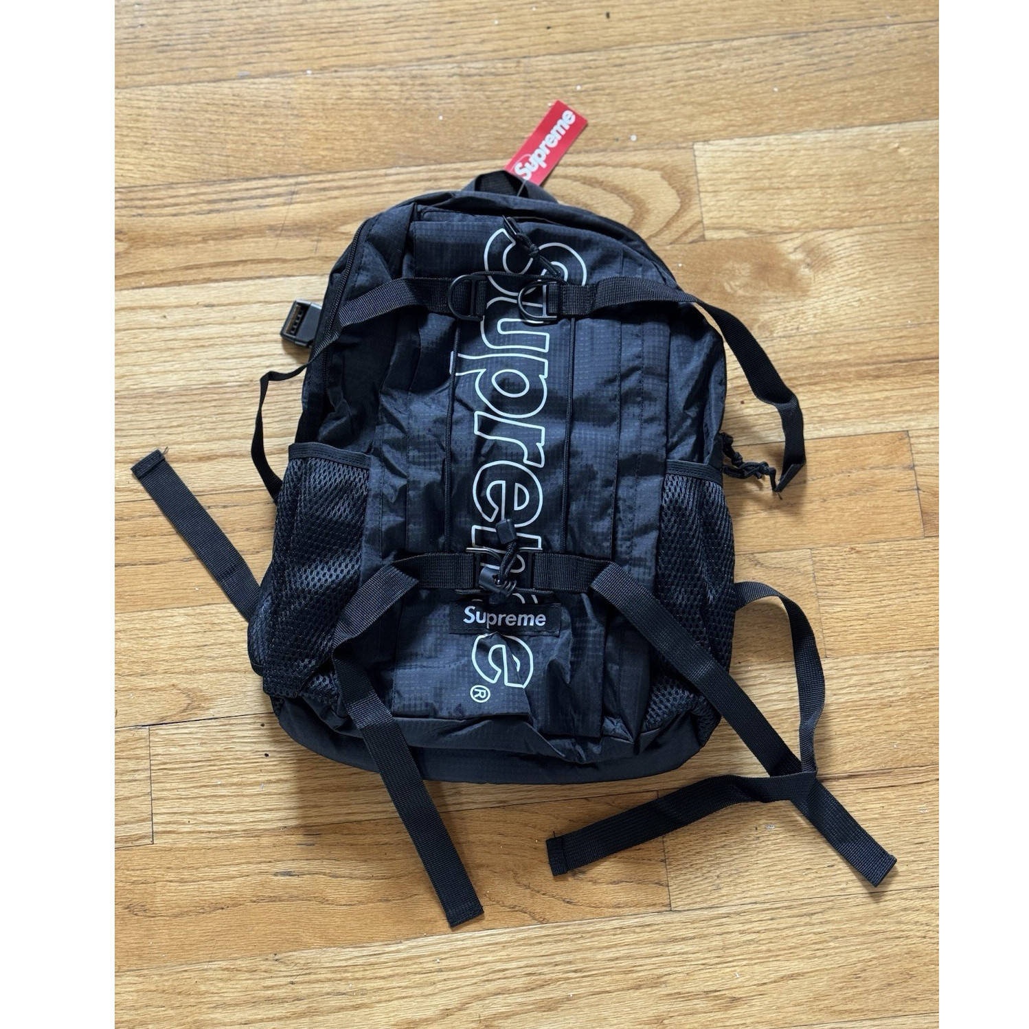 Black Supreme Backpack