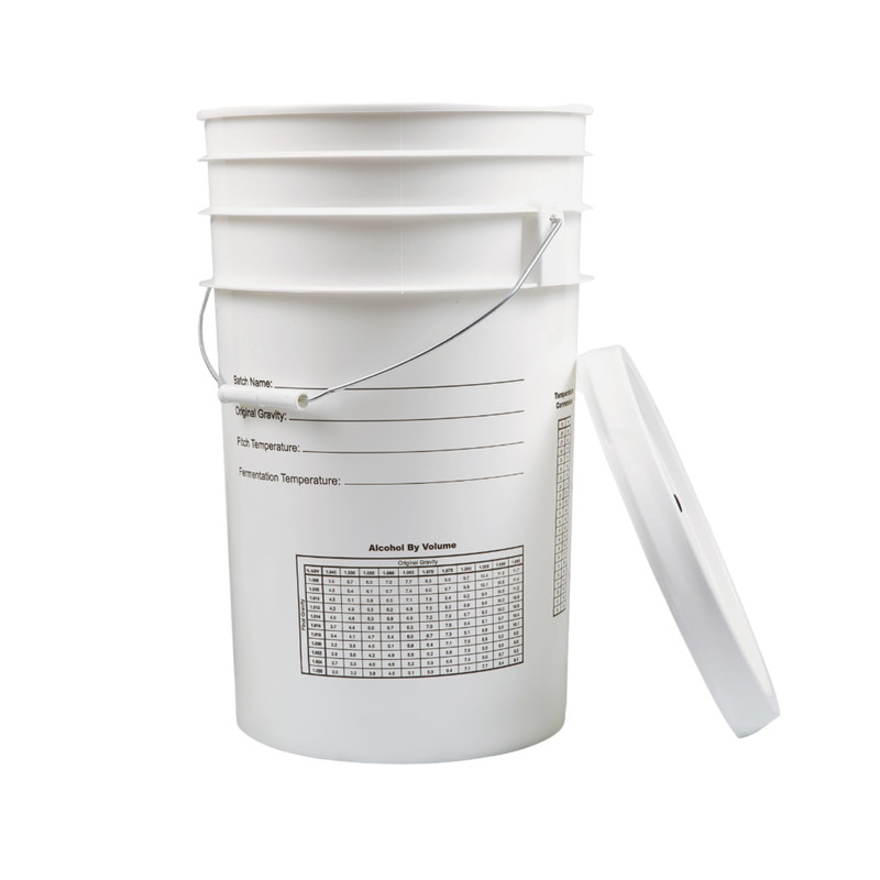 Fastrack 6.5 Gallon Fermenting Bucket Lid White 100 Food Grade-Bpa Fermenting gallery