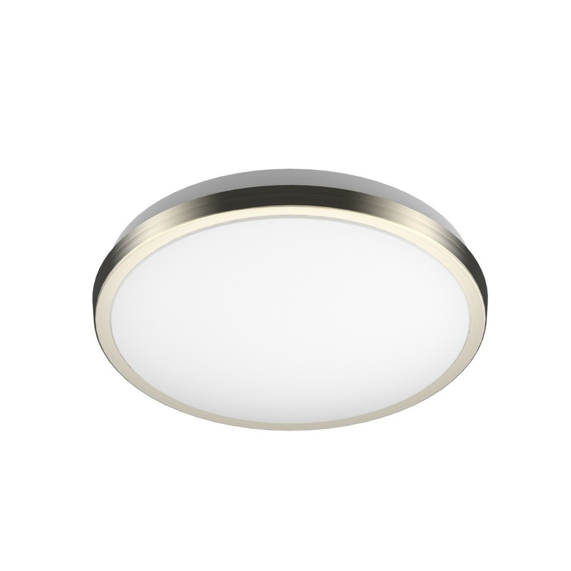 LED Ceiling Lights Flush Mount Brushed Nickel 1200 Lumens Adjustable Brightness gallery