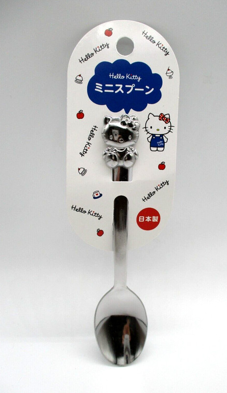 sanrio Hello kitty stainless spoon 13cm Made in JAPAN gallery