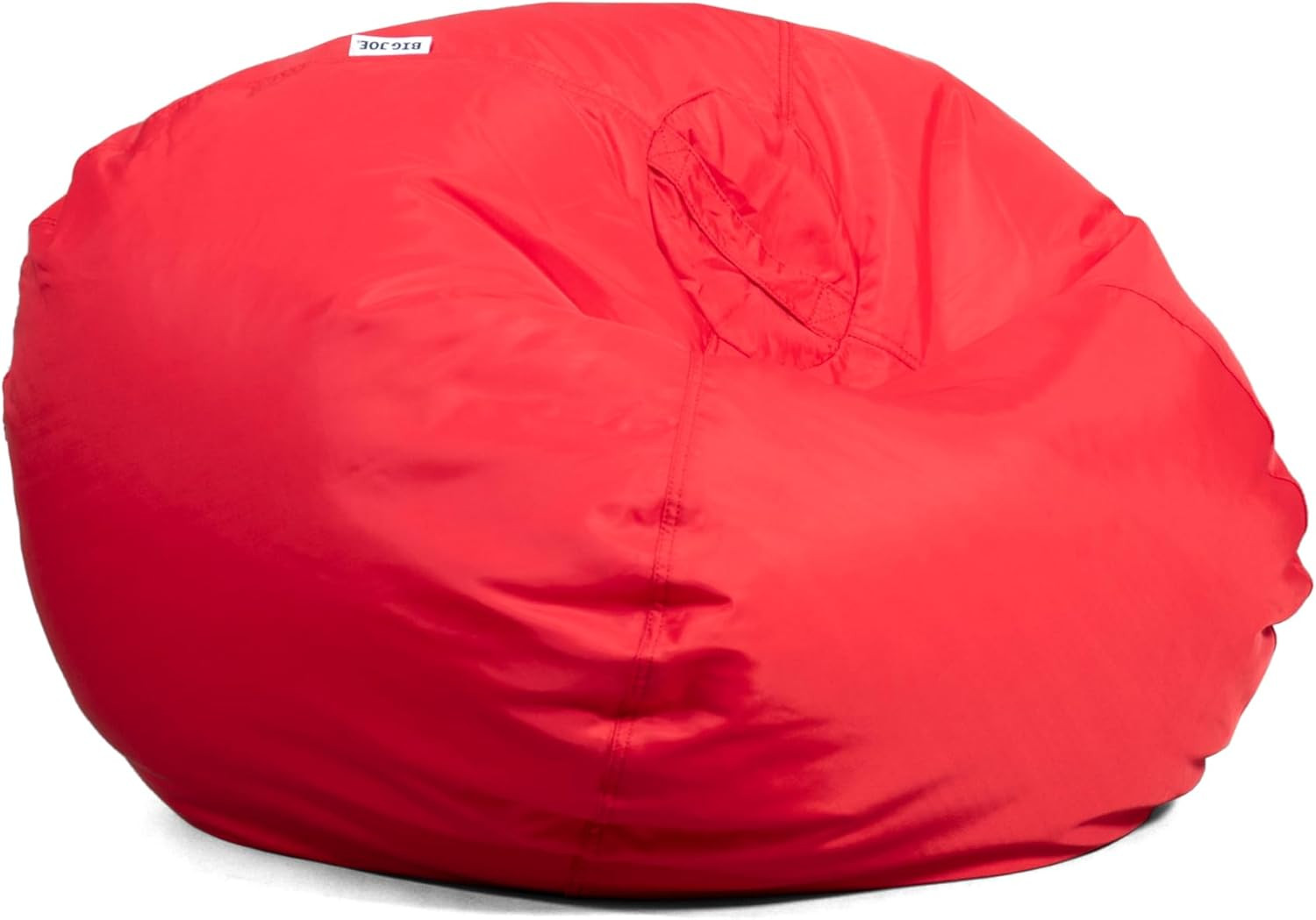Classic Bean Bag Chair, Red Smartmax, Durable Polyester Nylon Blend, 2 Feet Roun gallery