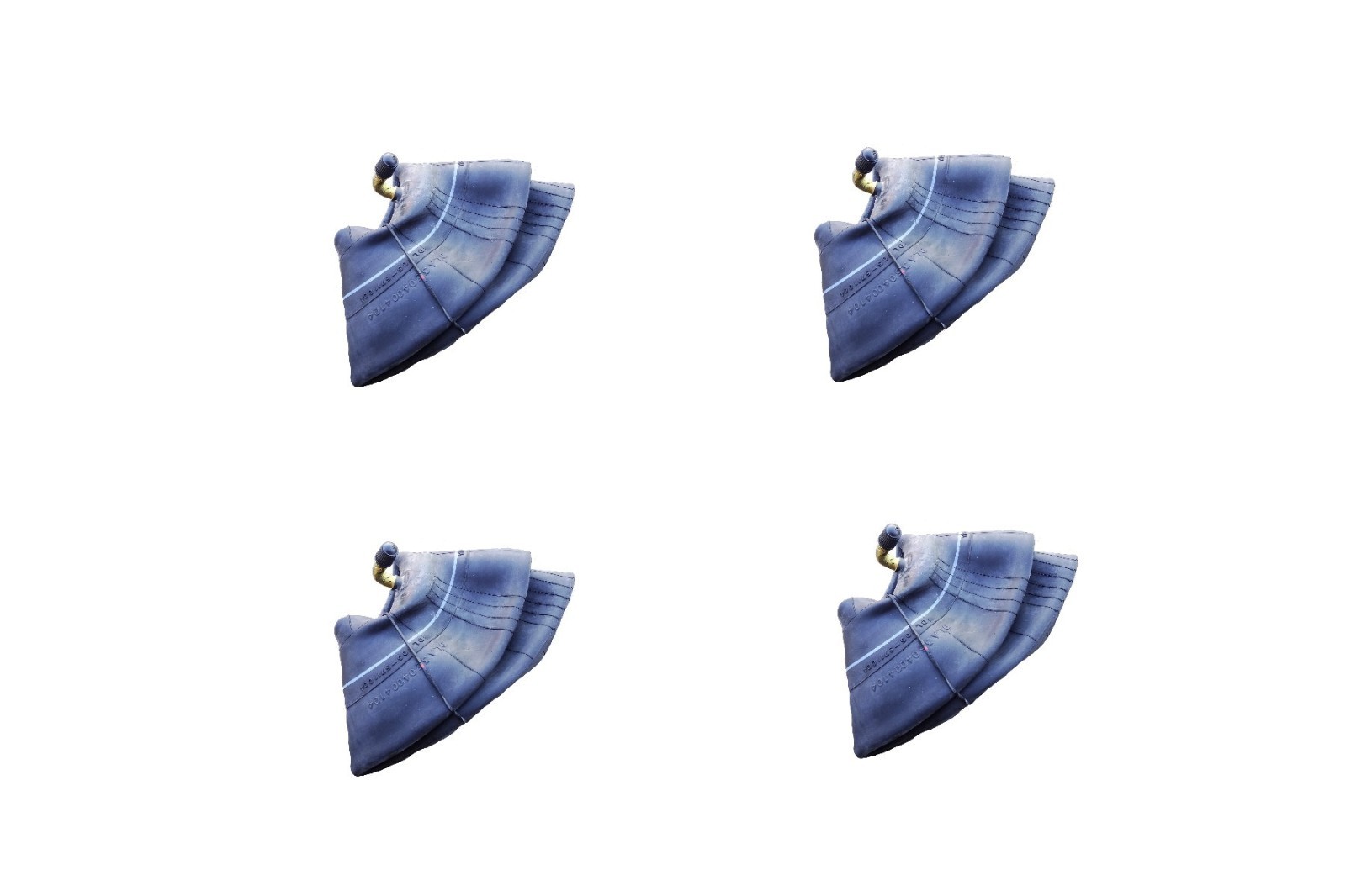 FOUR 2.80/2.50-4 Tire Inner Tubes TR87 stem also fits 8X3.00-4, 9X3.50-4, 2.80-4 gallery