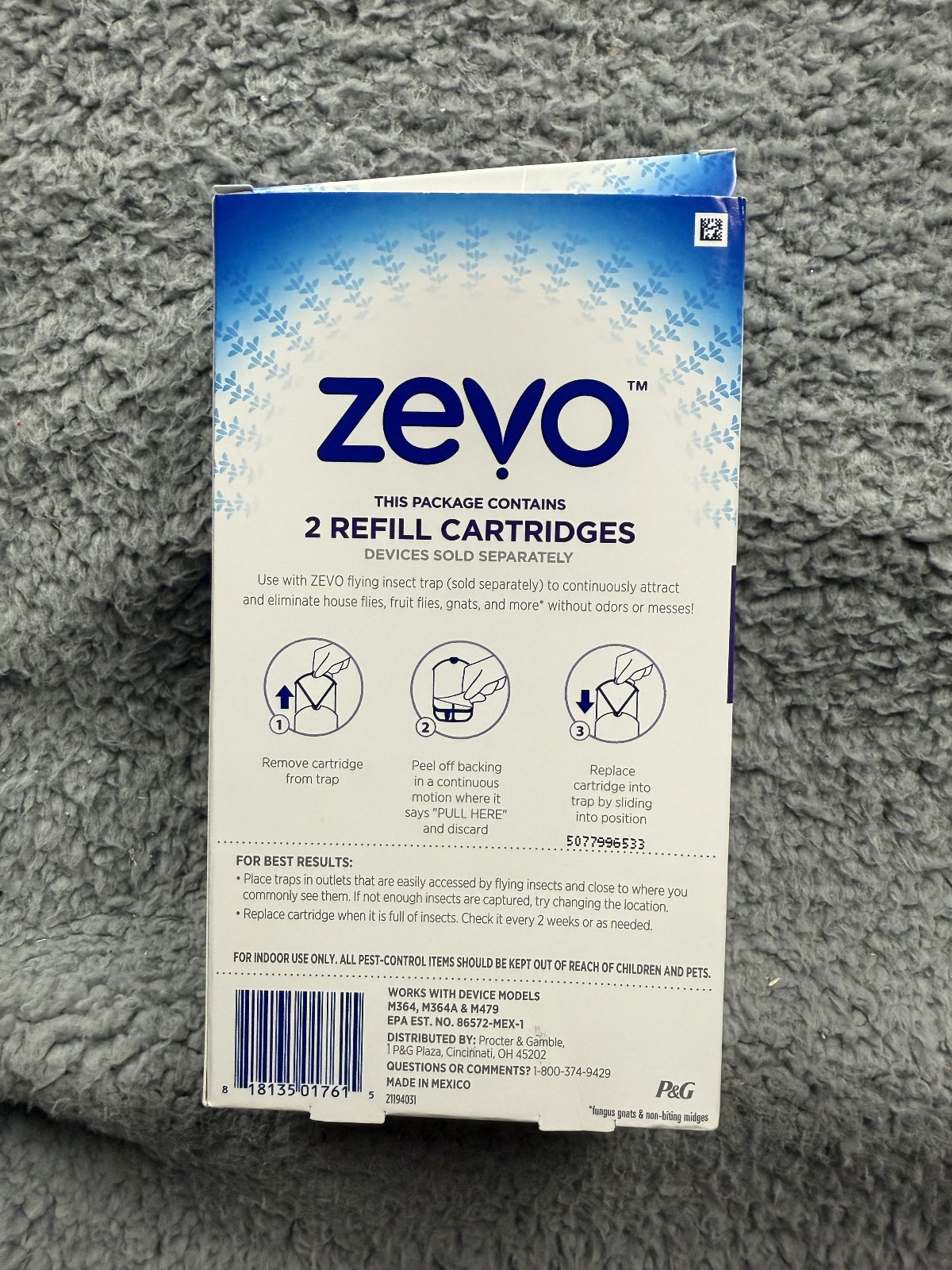 Zevo Flying Insect Trap Value Pack - 2 Cartridges gallery
