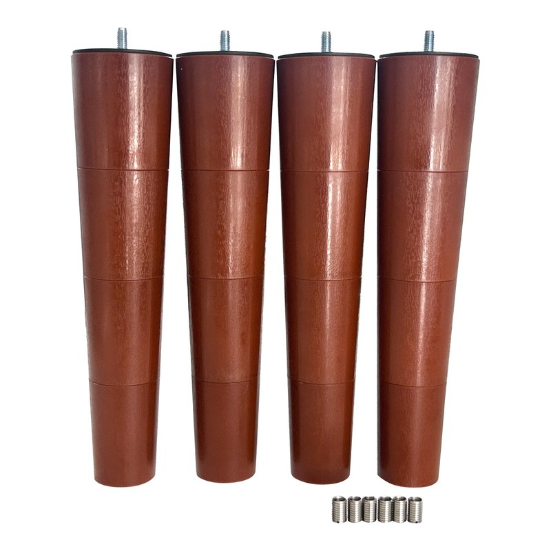 12 Inch 4 Pcs Adjustable Bed Base Frame Legs Sofa Furniture Foot M8 M10 Thread gallery