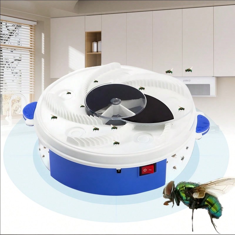 Electric FlyTrap Pest Device Gnat Flying Insect Trap Automatic FlyTrap Pest US gallery
