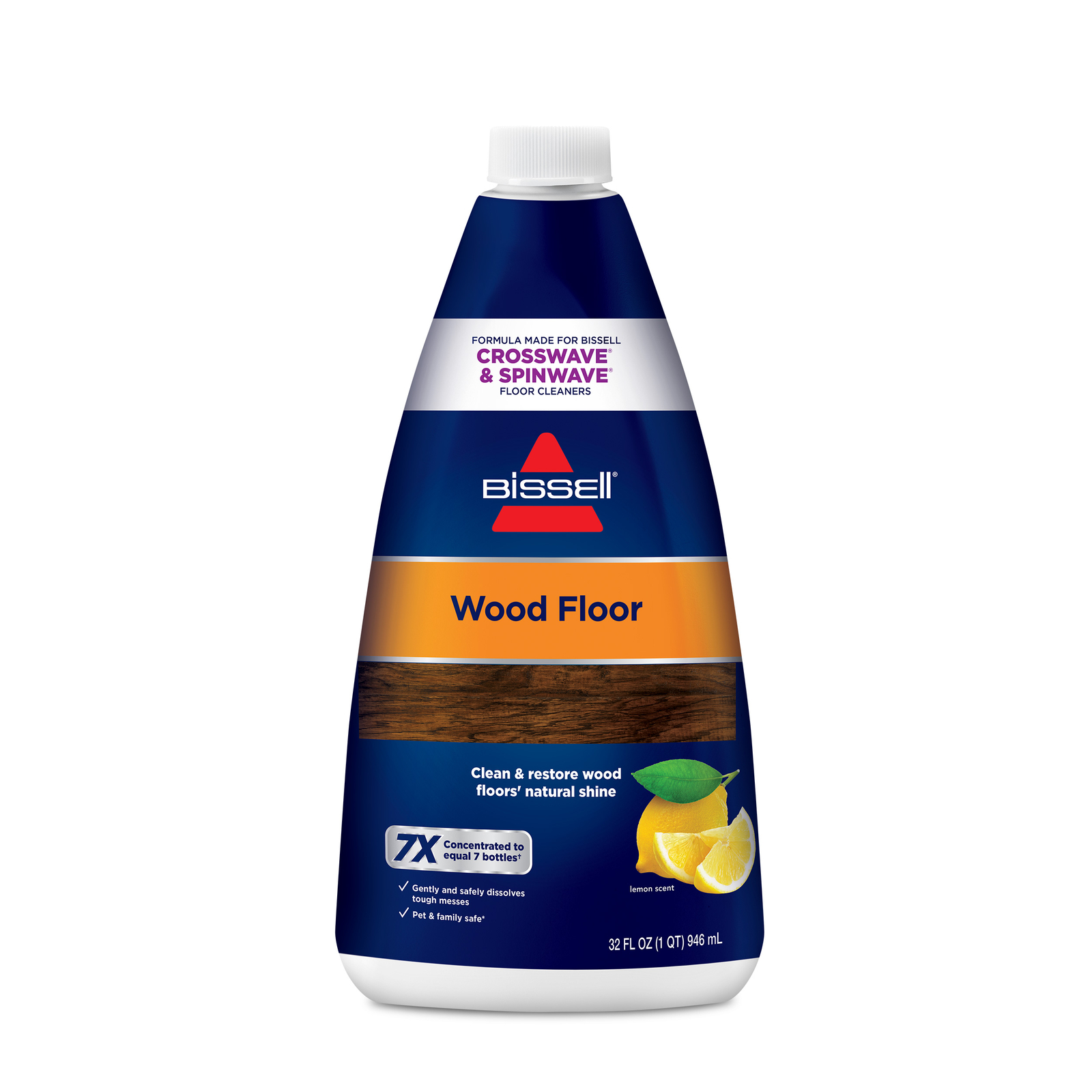 BISSELL Wood Floor Formula for CrossWave & SpinWave - 32oz bottle| 1929 gallery