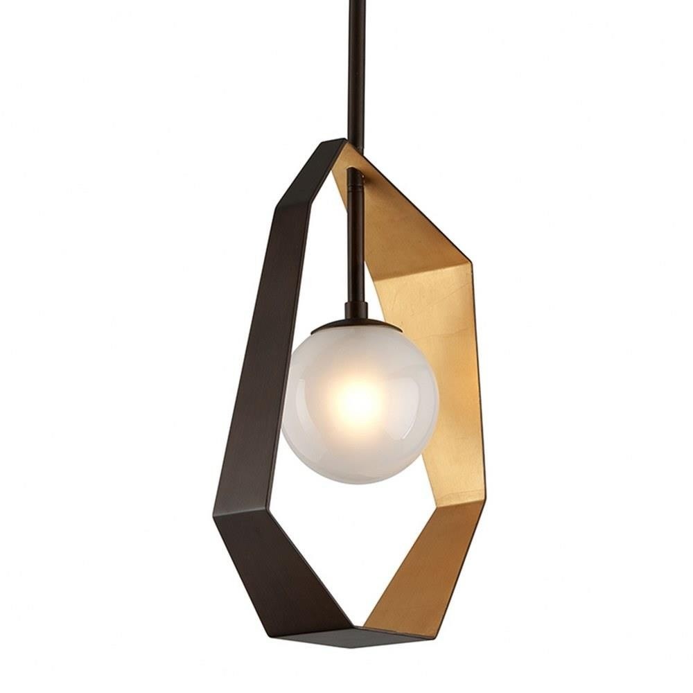 4W 1 LED Small Pendant - 11.5 Inches Wide by 24 Inches High-Bronze Finish - gallery