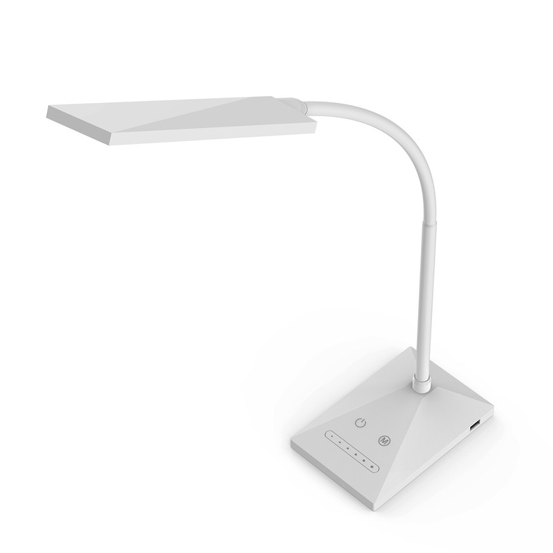 12W 7 LED Touch Sensor Flexible Dimmable Desk Table Lamp Read Light School Lamp gallery