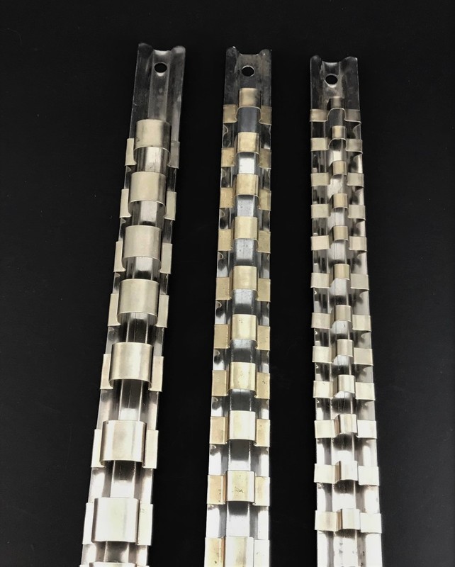 15pcs Socket Rails 1/4" 3/8" 1/2" 16 Clip On Rail Tool Organizer Storage US SHIP gallery