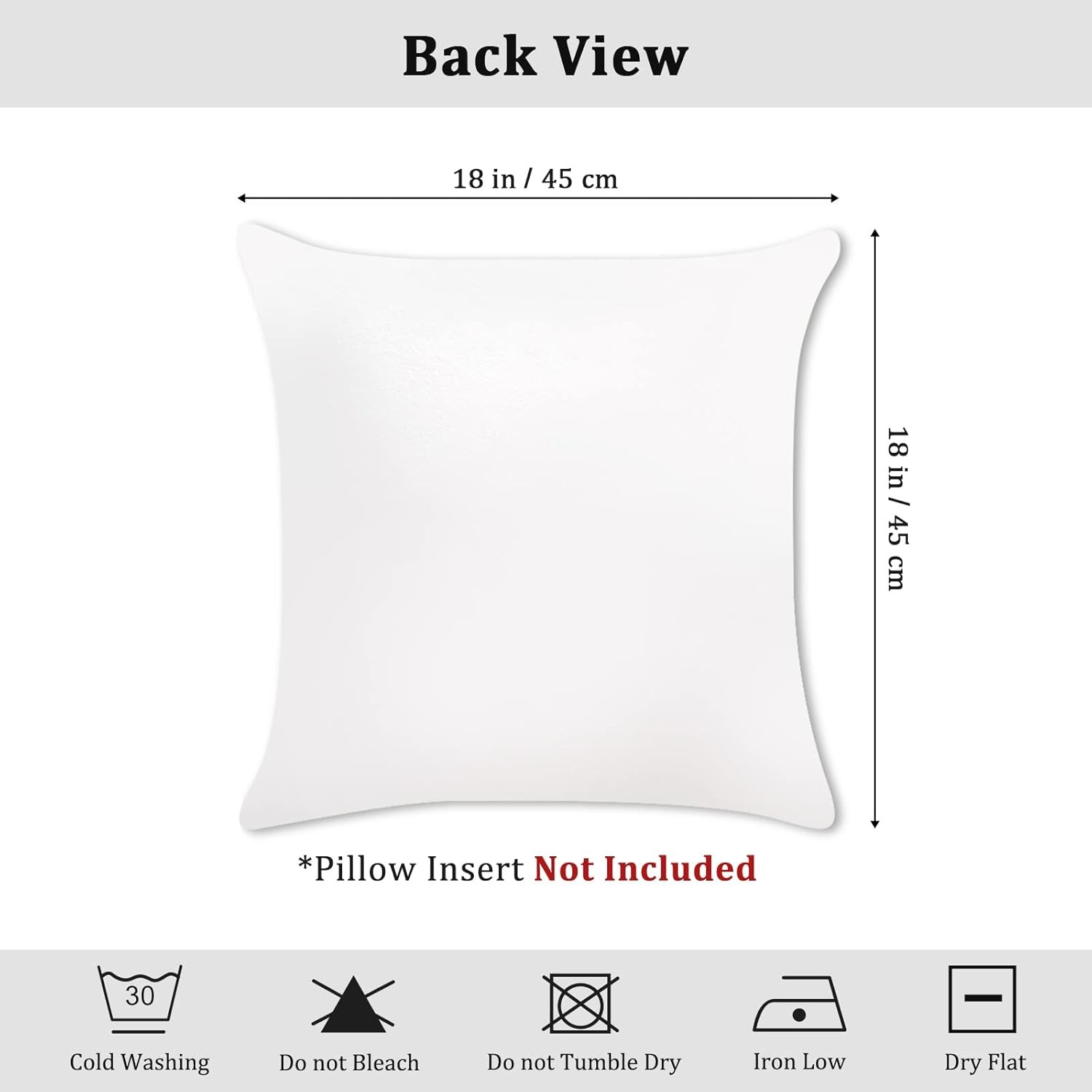 4 Pack Decorative Throw Pillow Cases Set Cushion Covers 18"x18" gallery