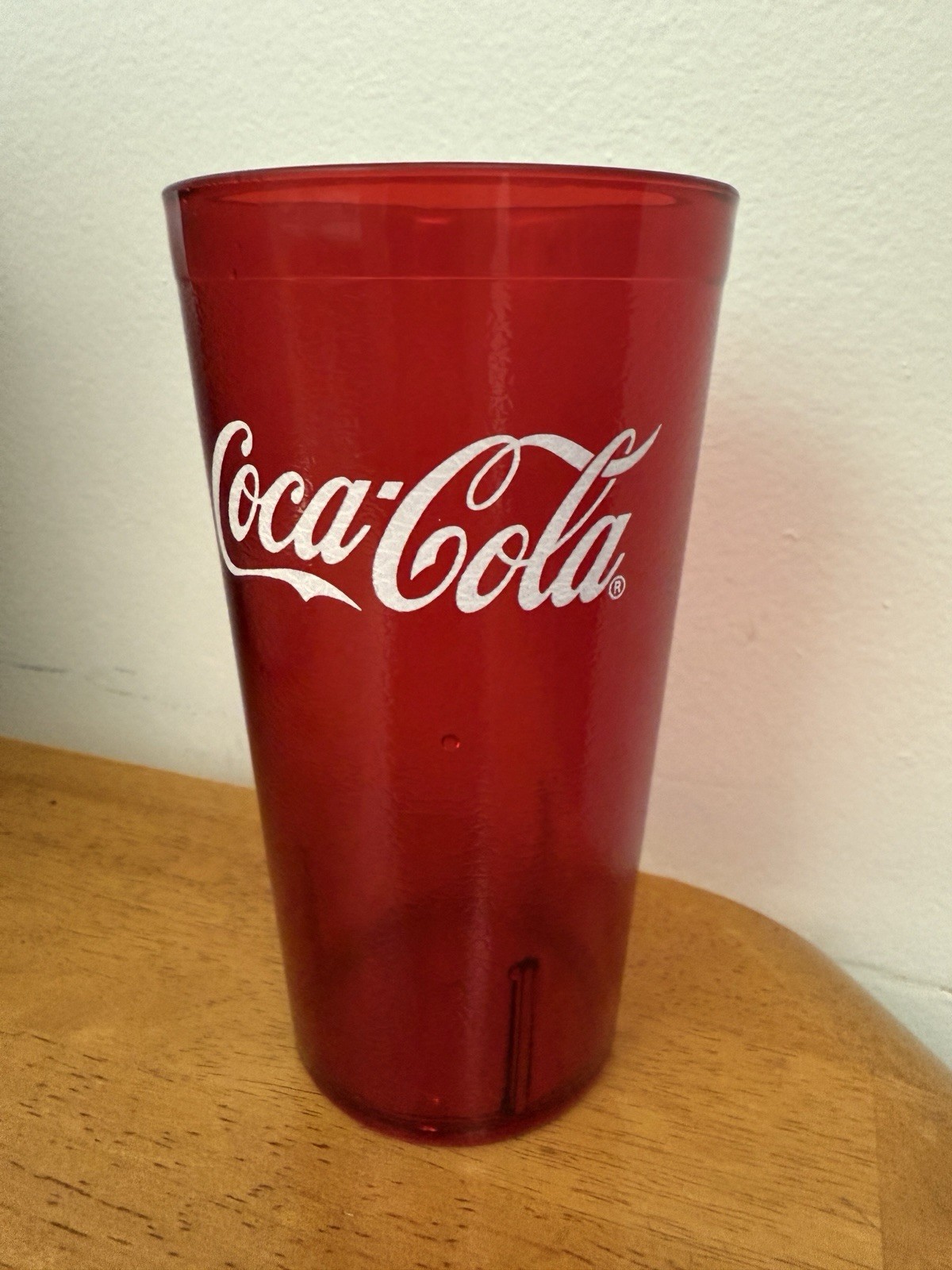Coca Cola Logi ruby red plastic tumblers 16 Ounce (set of 4) gallery