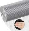 304 Stainless Steel Welded Wire Mesh, 1/2 inch 1/2inch 36in x50ft, Silver gallery