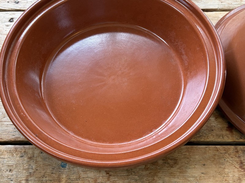 TAGINE Terra Cotta Ceramic 10" Cooking Pot gallery