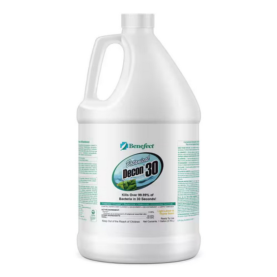 1 Gal Decon 30 Botanical Disinfectant Cleaner Mold Germ Remover gallery