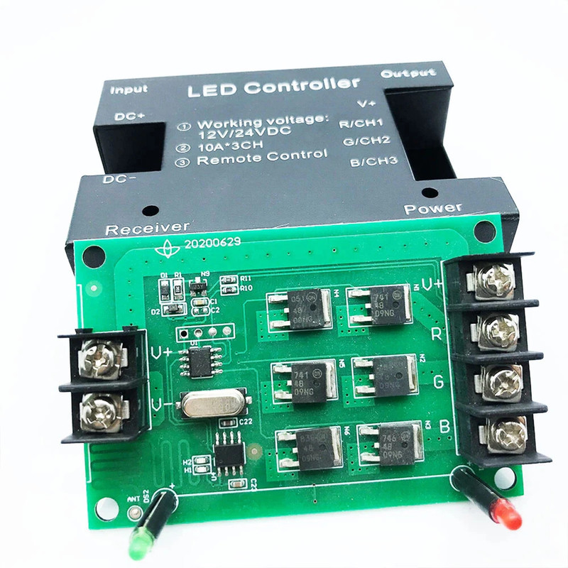 DC12-24V 18A LED Strip Light RF Touch Remote Controller Dimmer For LED 3528 5050 gallery