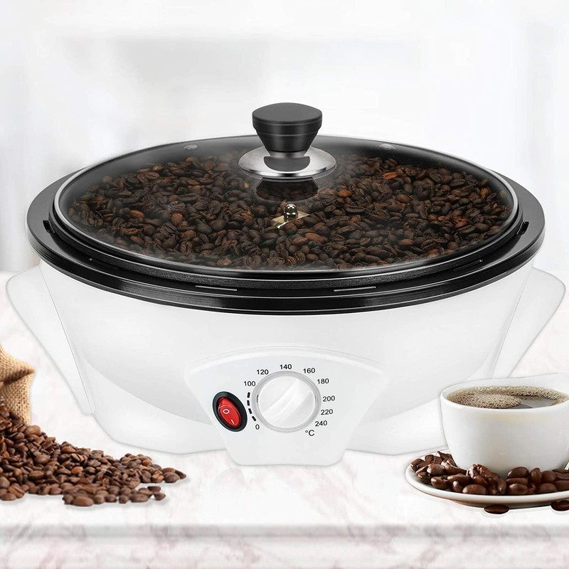 Coffee Roaster Machine,800g Non-Stick Electric Coffee Bean Roaster for Home Use gallery