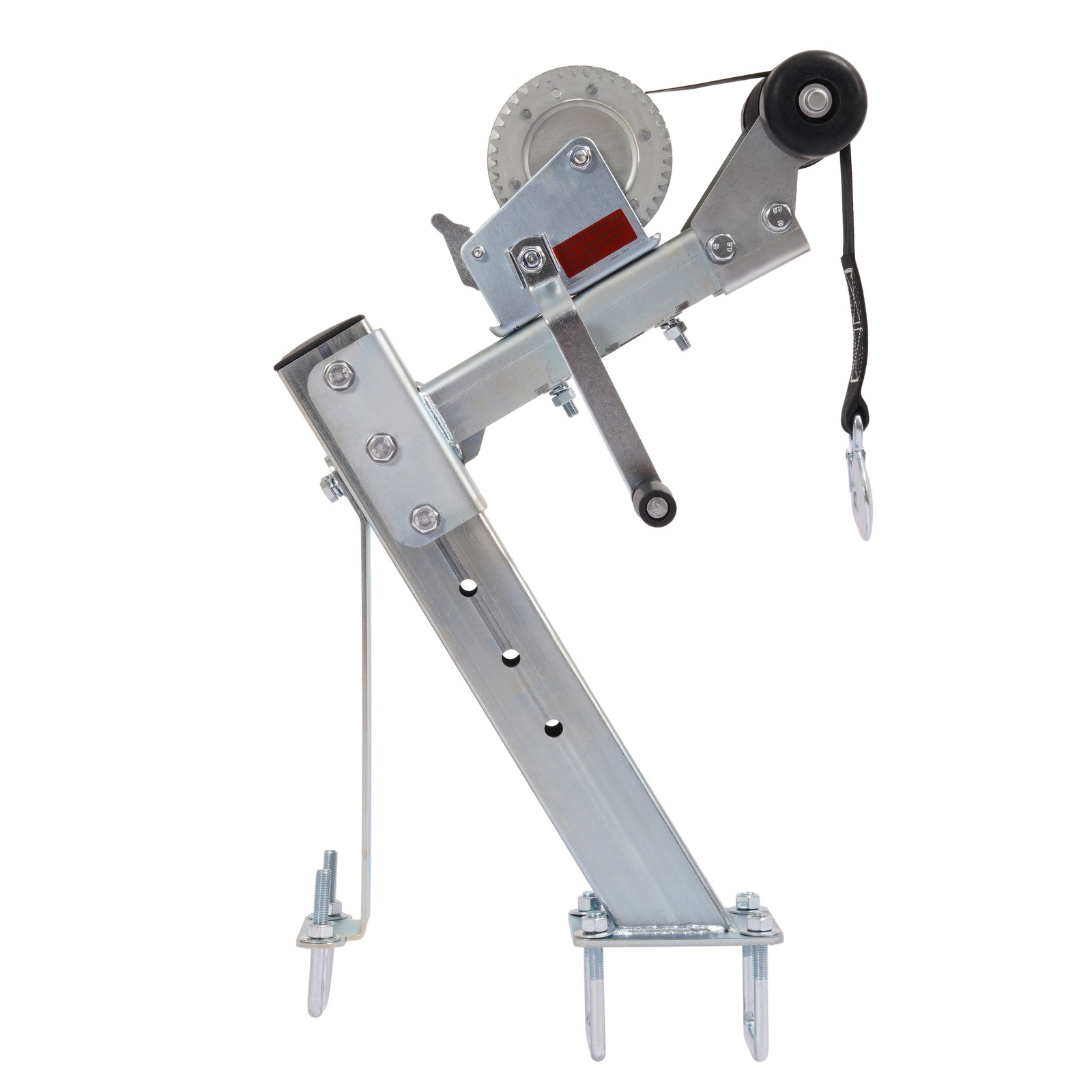 Sturdy Steel For Adjustable Heavy Capacity Winch Stand W/1400lb Winch Galvanized gallery
