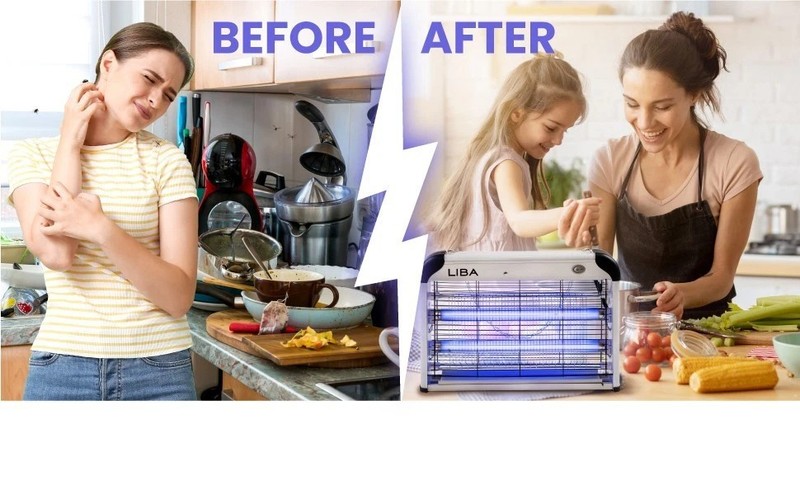 2 PACK LARGE ELECTRIC BUG ZAPPERS INDOOR INSECT KILLER 4 EXTRA BULBS MOSQUITOES gallery