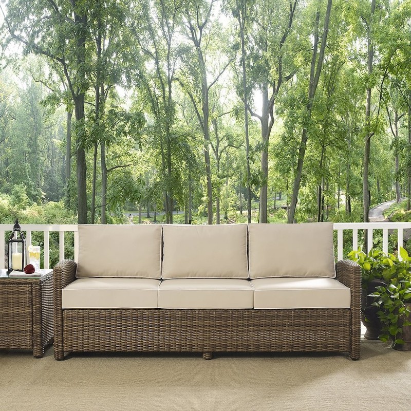 Bradenton Wicker Outdoor Sofa gallery