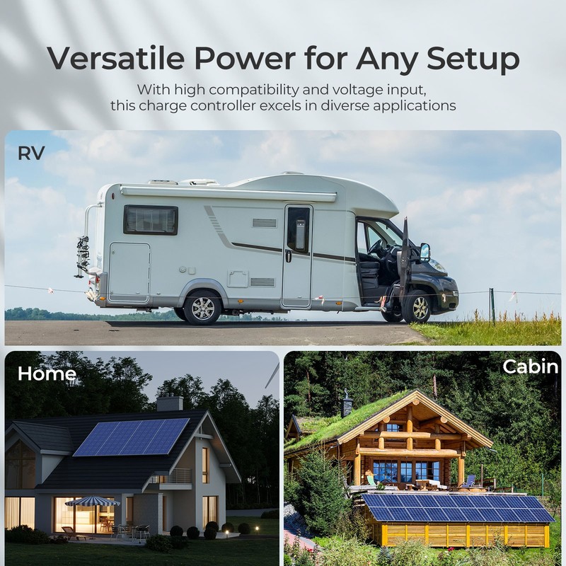 Renogy 60A MPPT Solar Charge Controller 12V/24V/36V/48V For RV Refurbished gallery