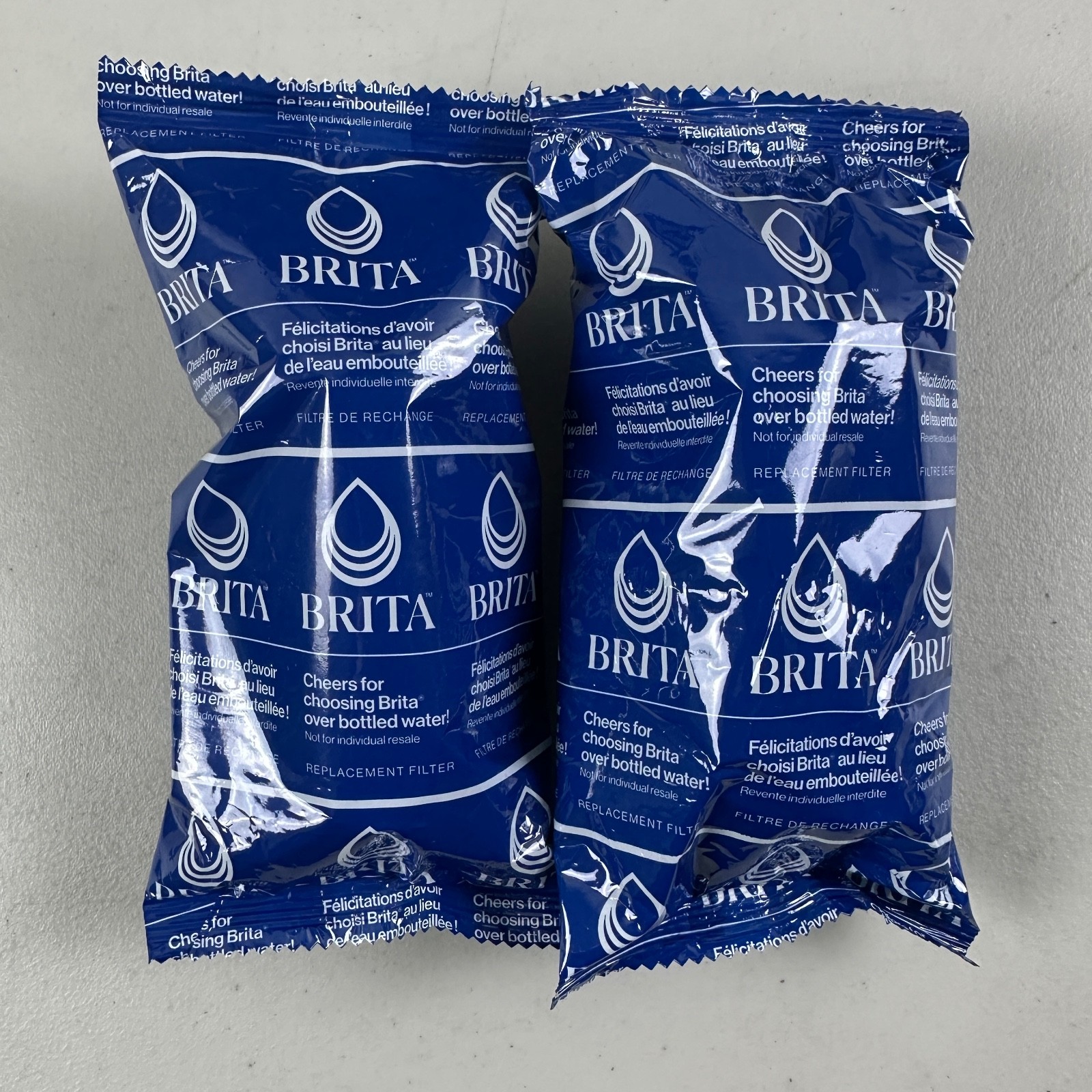 2 PACK Brita Elite Replacement Water Filters Pitcher Dispenser Sealed Blue OB06 gallery