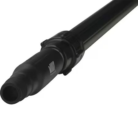 Remco-61-4/5" to 112-1/2" Threaded Telescopic Handle, 1 1/4 in Dia, Black,|26328 gallery