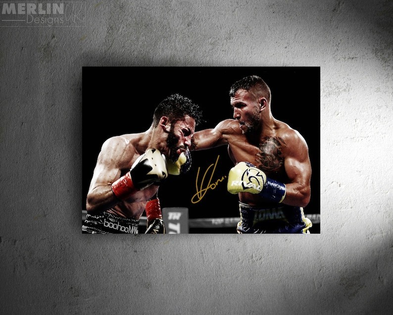 Vasyl Lomachenko Photo Print Poster, Poster No frame, Wall Art gallery