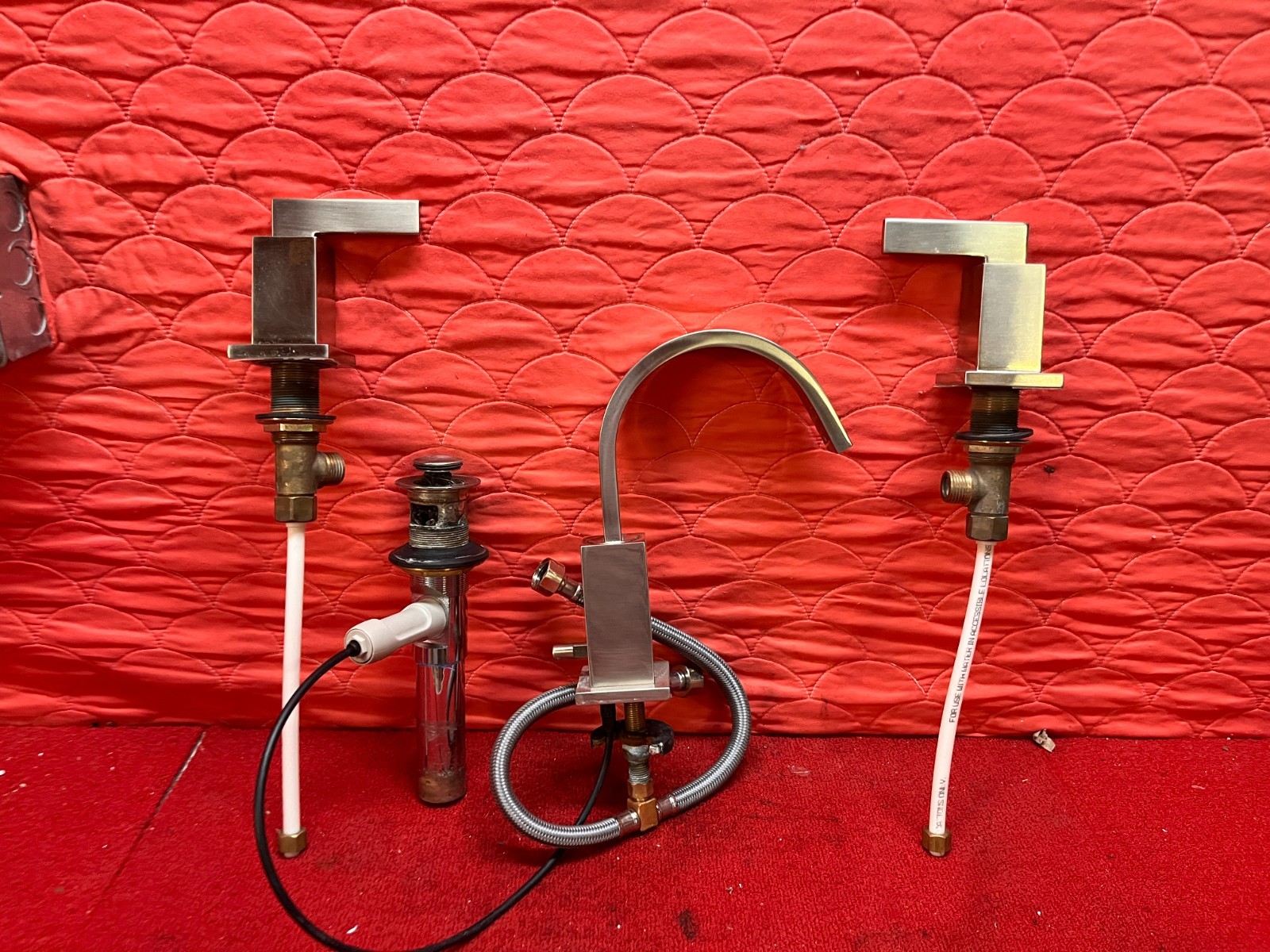Used American Standard Times Square Widespread Lavatory Faucet #7184801.002 gallery