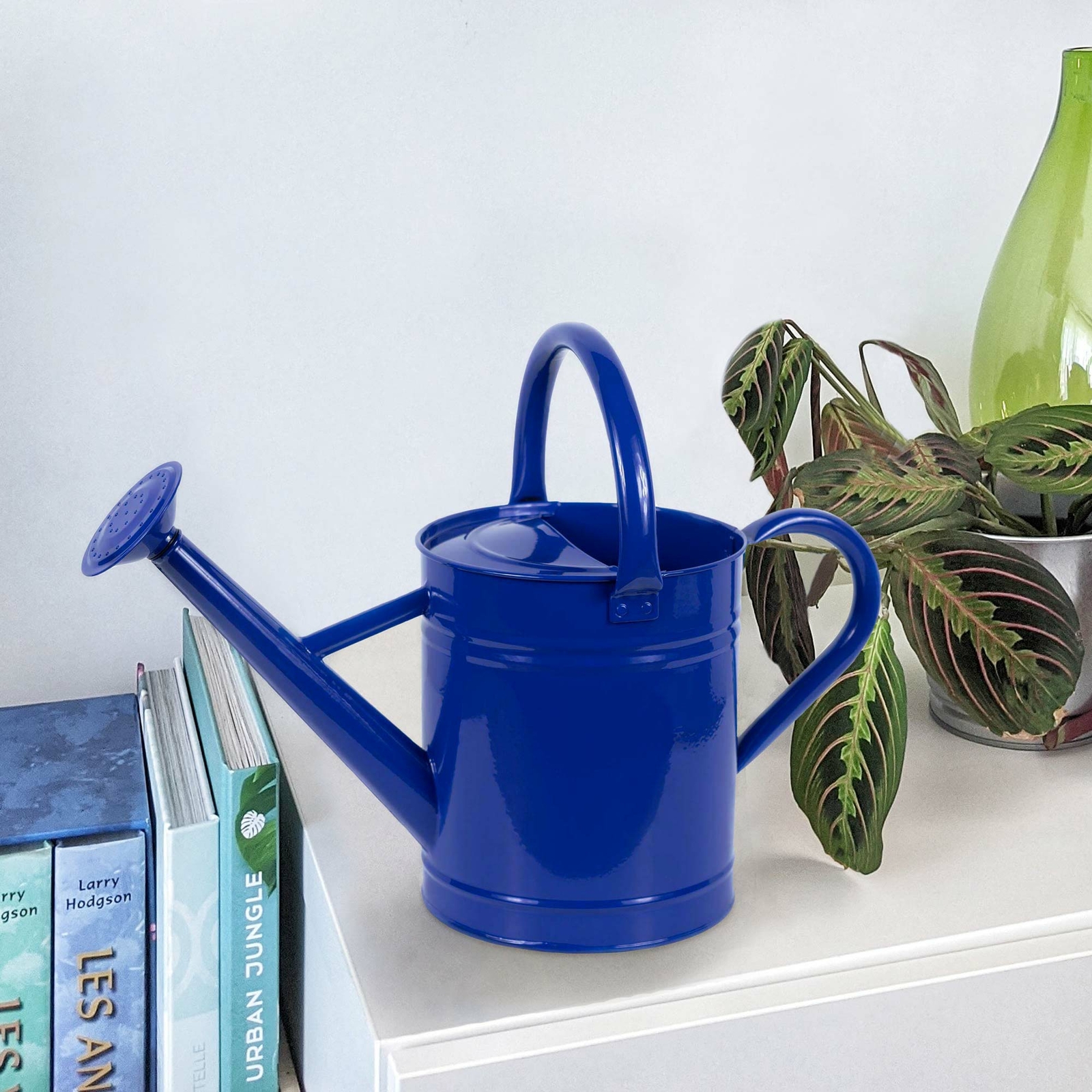 Gardener's Select Standard Garden Outdoor Watering Can, Navy Blue, 3.5 Liters gallery