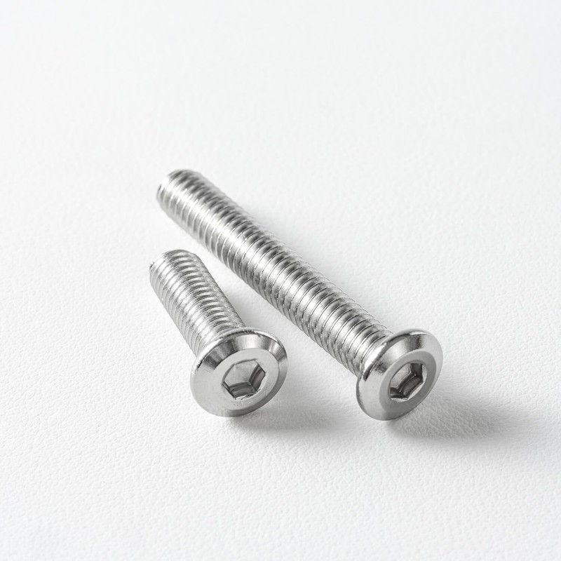 M5 x 50mm (20 Pack) Metric Flat Head Hex Socket Cap Screws Bolts, 304 Stainle... gallery