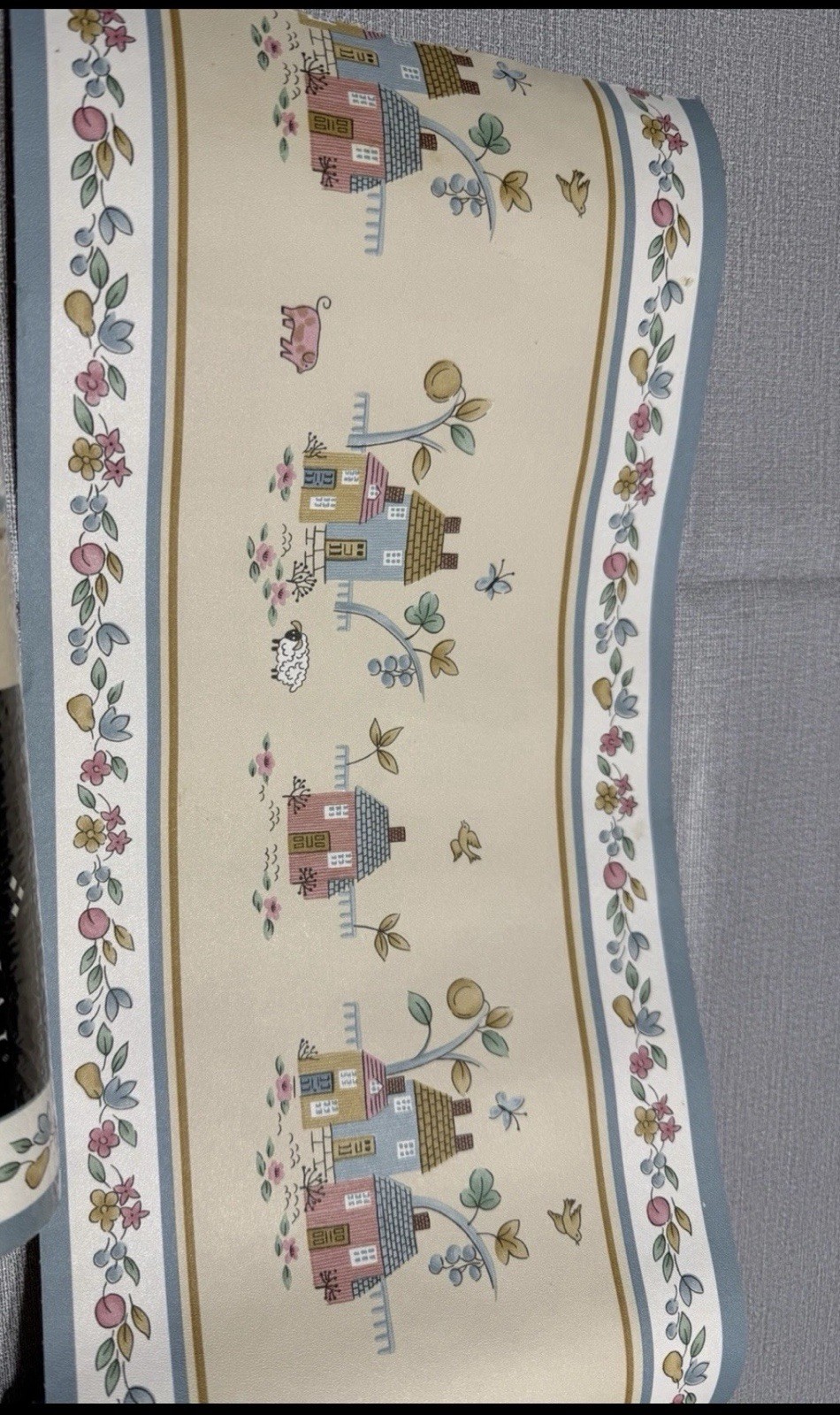VTG Heartland Pattern Wallpaper Boarder 3 Rolls Unopened (5 yds each) 45 Feet gallery