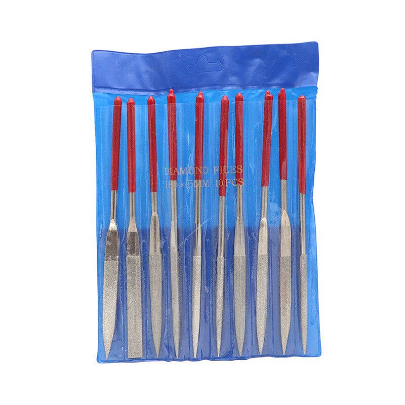 Mini Diamond Needle File Set 3mm x 140mm Carving Ceramics Tile Glass Jewellery gallery