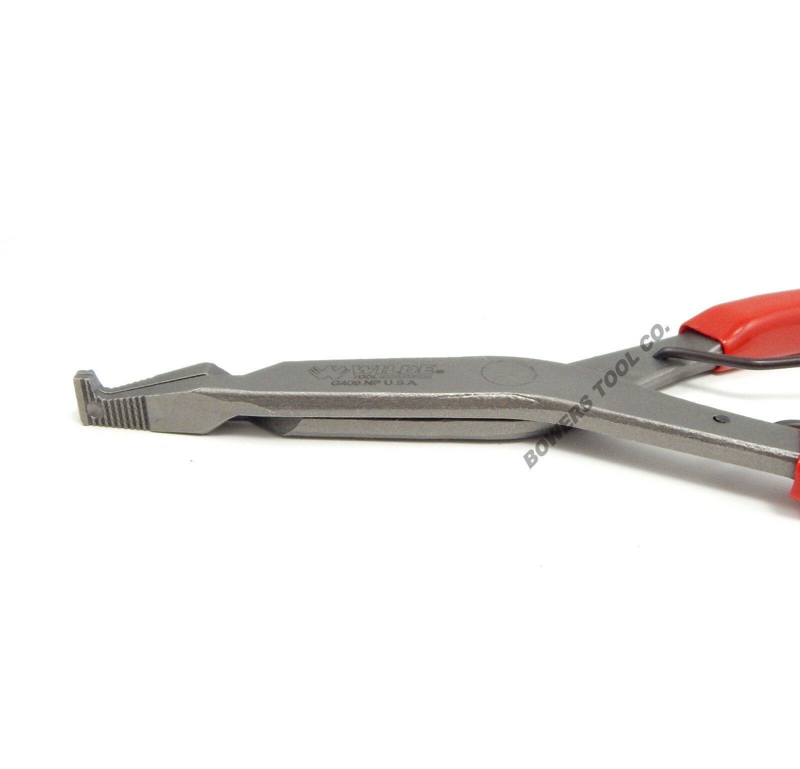 Wilde 9" Right Angle 90 Degree Lock Ring Pliers Snap Retaining Satin Finish USA gallery