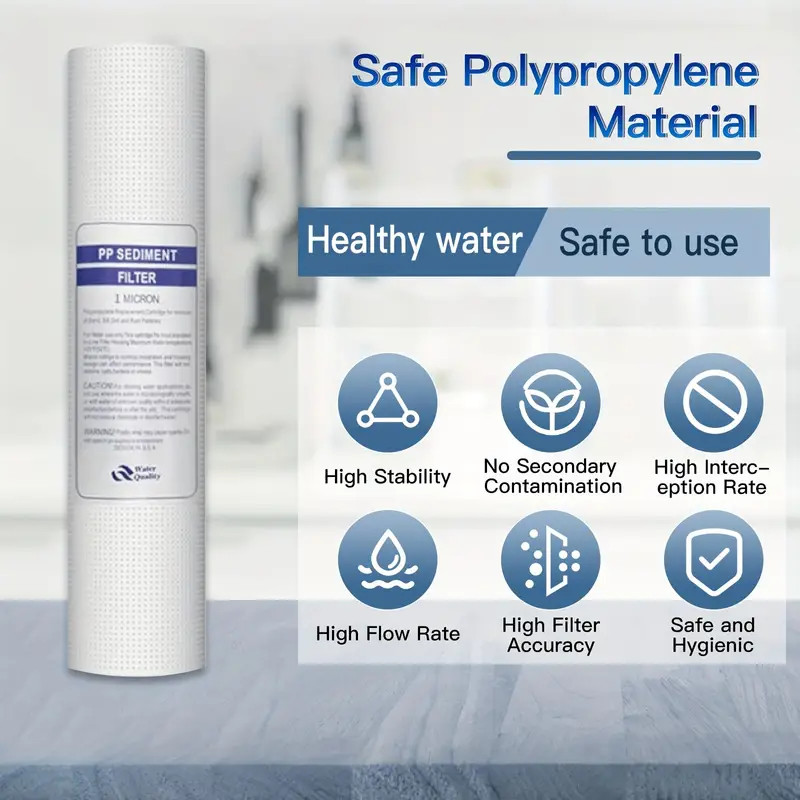 Ice Machine Water Filter Kit Sediment, Carbon, & Resin 3/8 Waterline & Fittings gallery