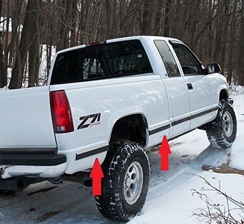 Replacement Chrome Side Body Trim Molding for 1988-1998 Chevy GMC Tahoe Suburban gallery