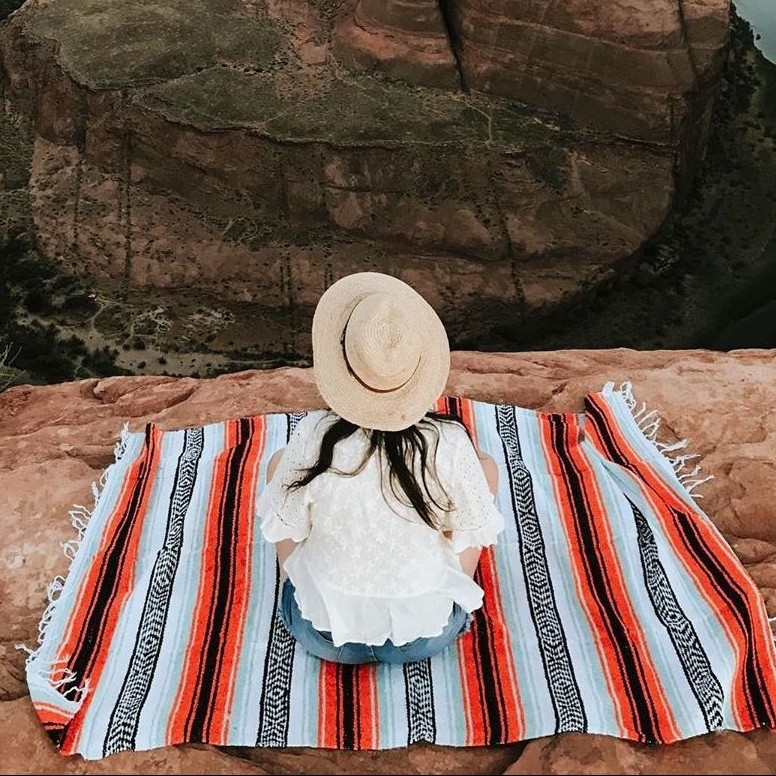 BULK Authentic Mexican Blanket Throw Blankets | Yoga Wedding Beach Home Party gallery