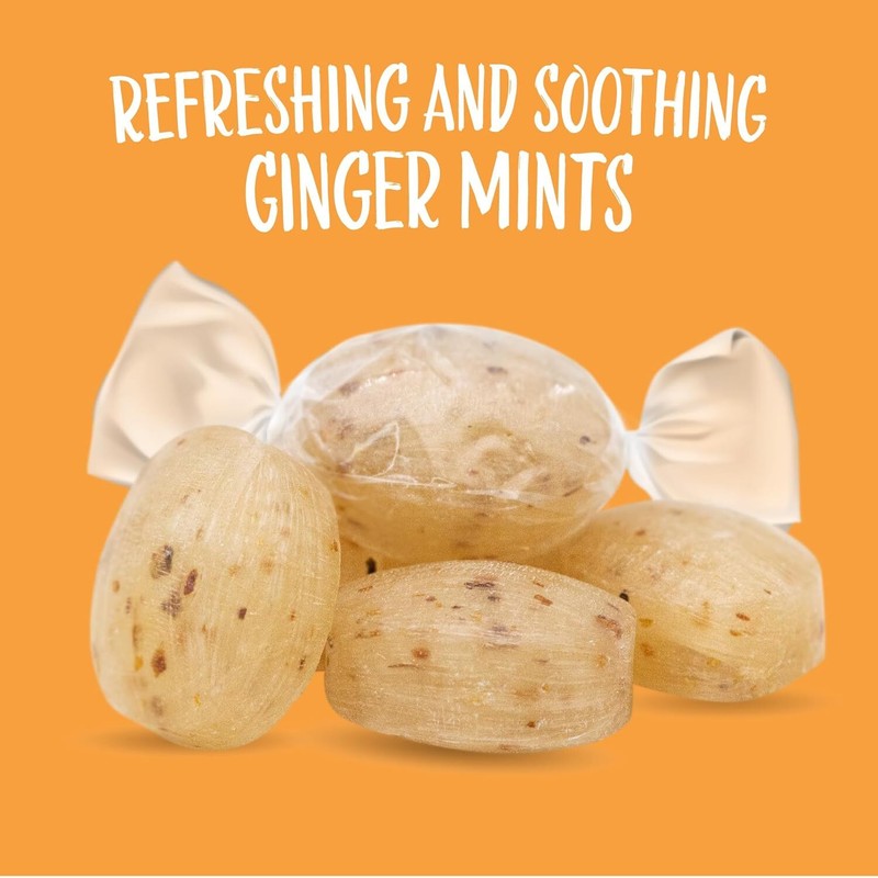 Ginger Mints Hard Candy, 2-Pound Bag (About 180 Pieces) gallery