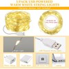 3 Pcs Fairy Lights USB Powered 16 ft 50 LED String Lights for Indoor Outdoor ... gallery